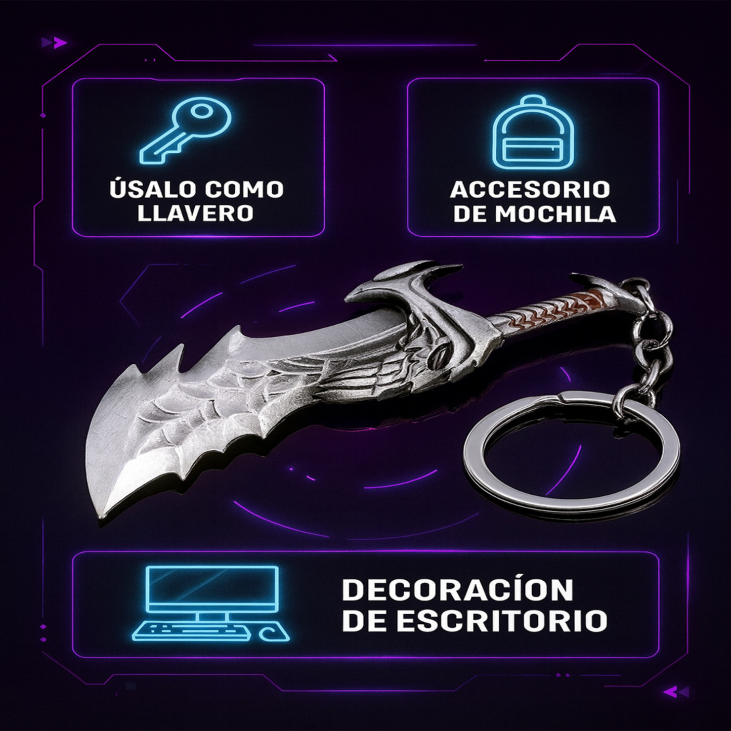 Llavero de Espadas